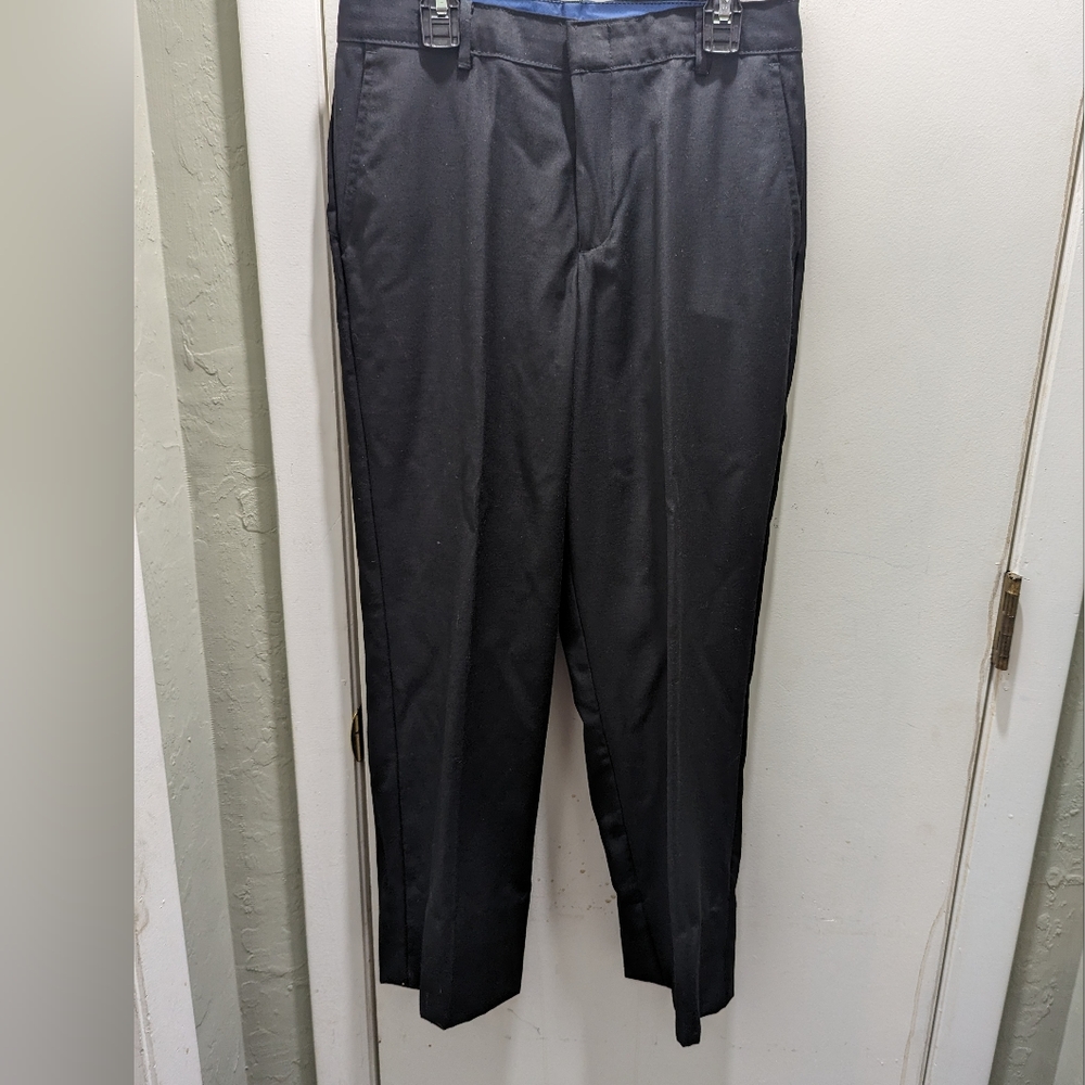 Izod Black Dress Pants BOYS SIZE 18 R